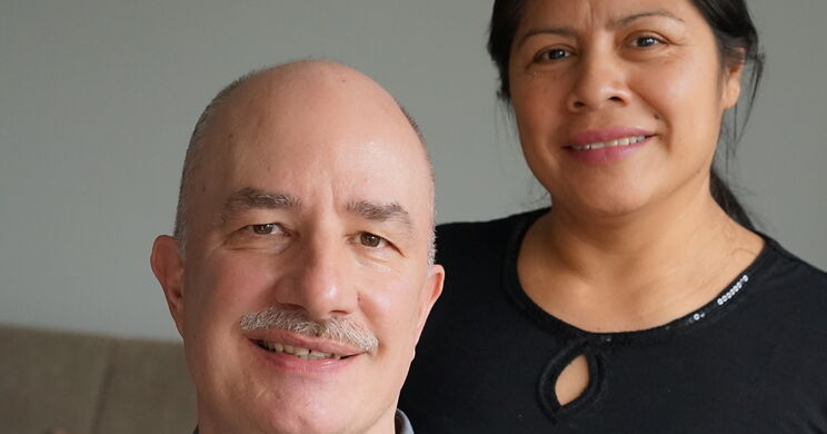 Portraitbild Rüdiger und Sara